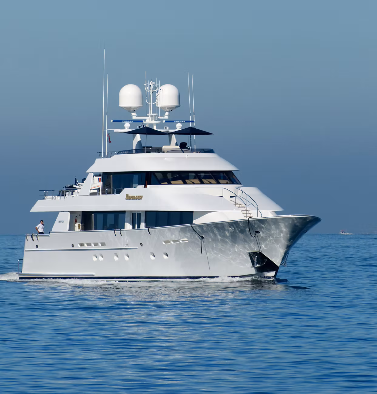 Golden Anchor Yachts on the water